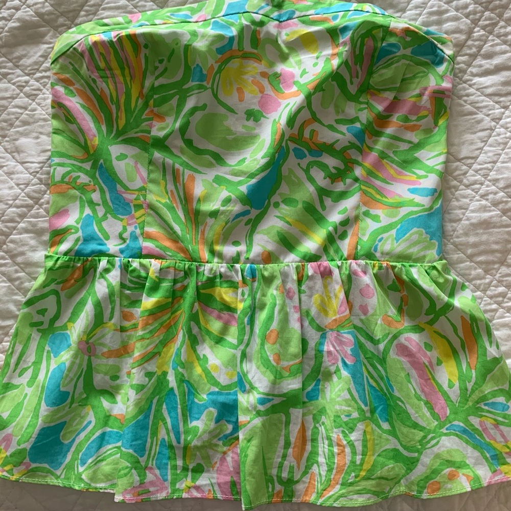 Lilly Pulitzer Strapless Top